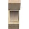 Ekena Millwork Thorton Slat Rough Sawn Bracket w/ Offset Brace, Douglas Fir, 8"W x 20"D x 20"H BKT0806X20X20THR06RDF - alternate 4